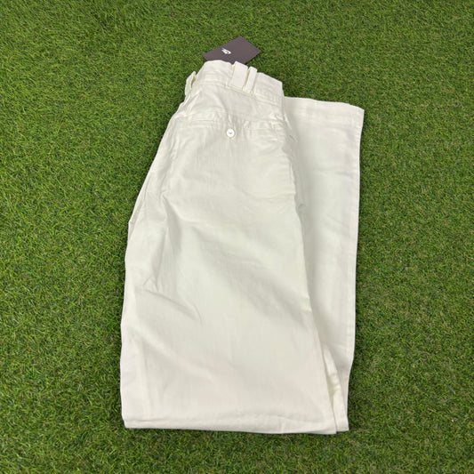 00s Nike Cargo Trousers Joggers White Small