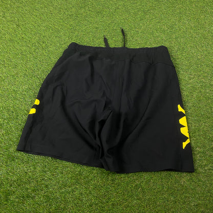 00s Kappa Borussia Dortmund Football Shorts Black Large