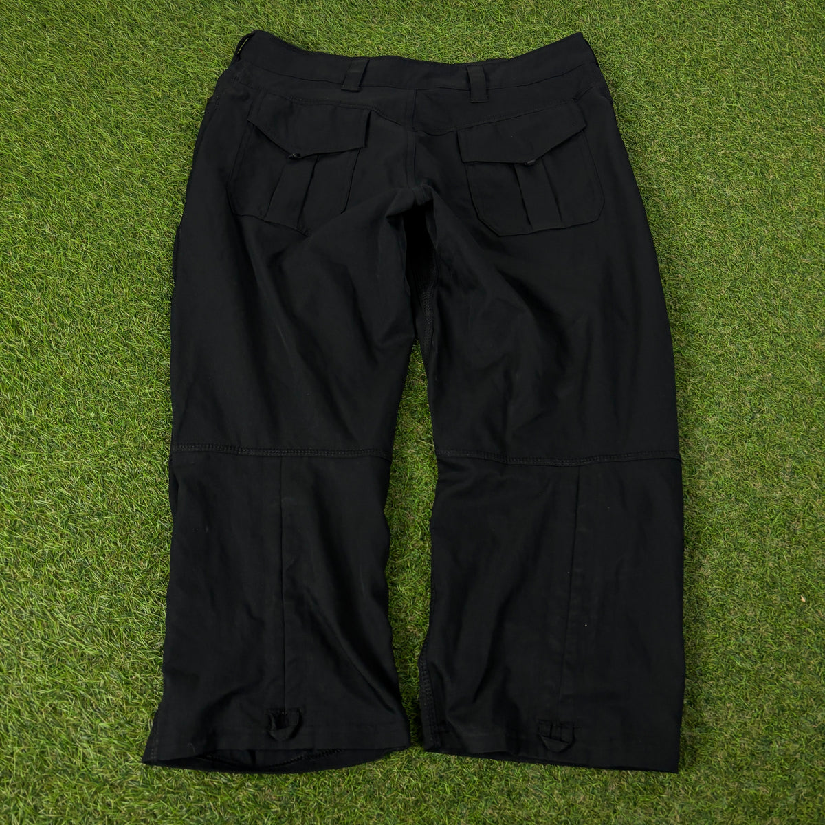 00s Nike Capri 3/4 Length Shorts Black Small
