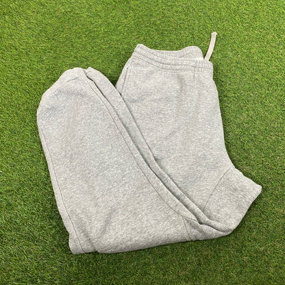 00s Nike Cotton Joggers Grey XL