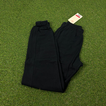 90s Nike Cotton Joggers Black XS