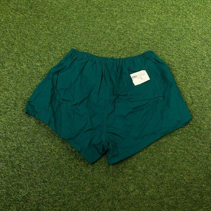 Retro Shorts Green Medium