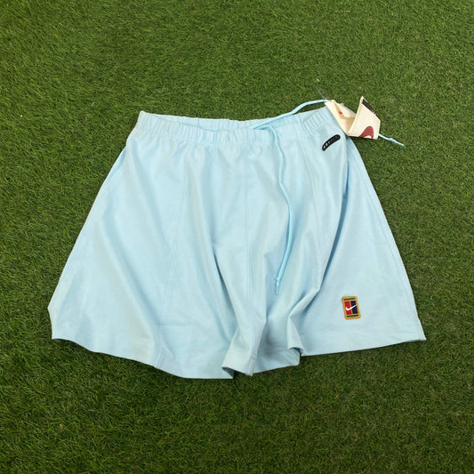 90s Nike Challenge Court Skirt Shorts Baby Blue Large
