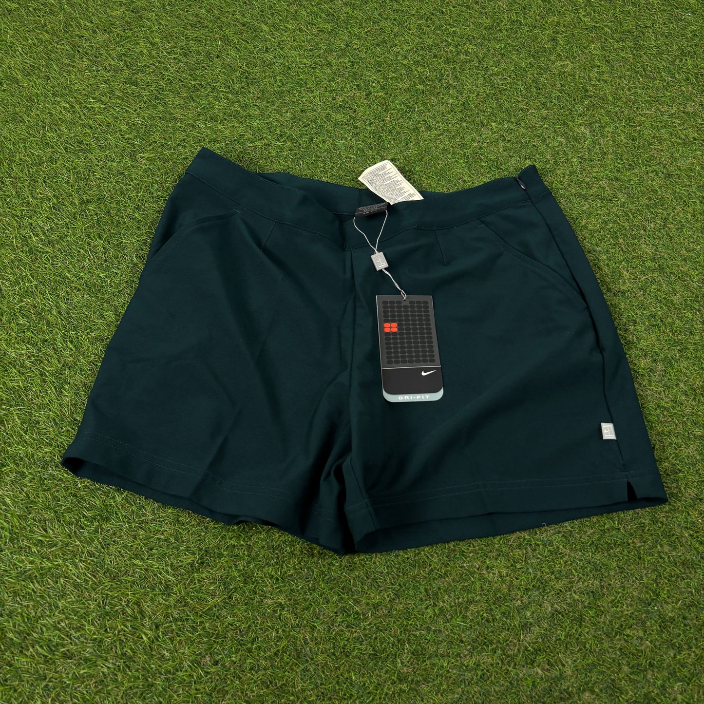 00s Nike Court Tennis Shorts Blue Medium