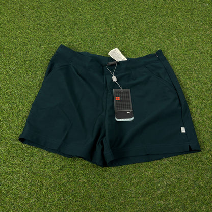 00s Nike Court Tennis Shorts Blue Medium