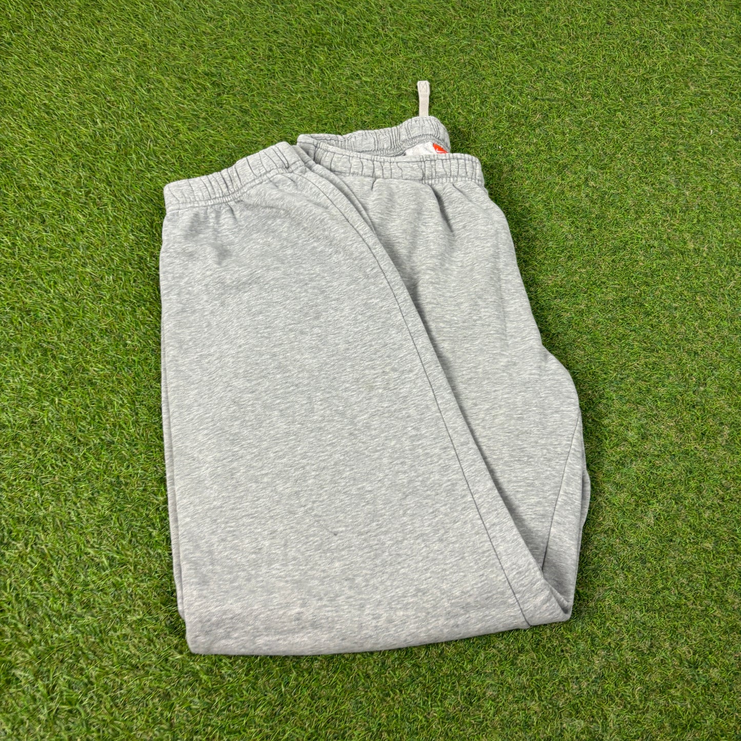 00s Nike Wide Leg Cotton Joggers Grey Large