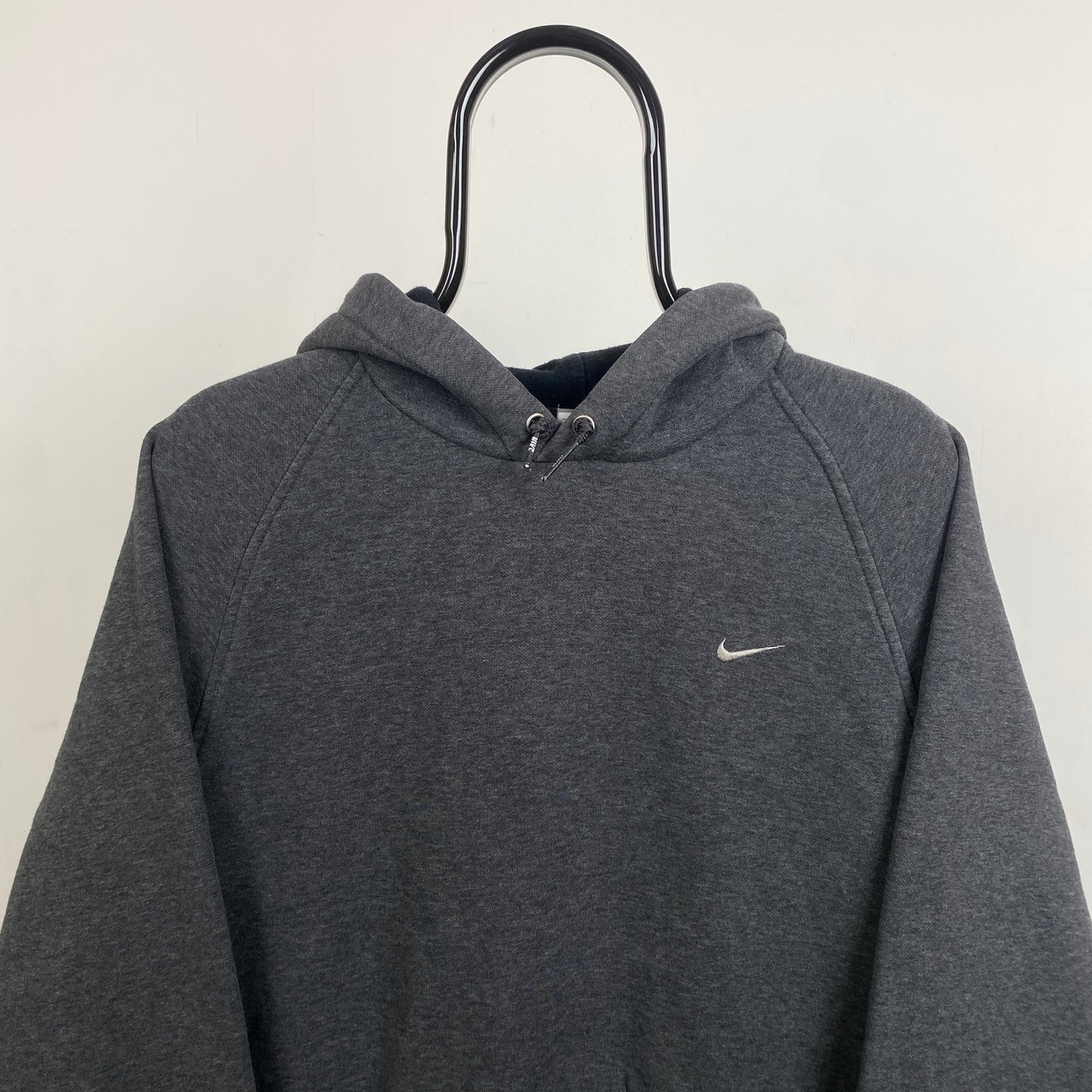 00s Nike Heavyweight Hoodie Grey Medium