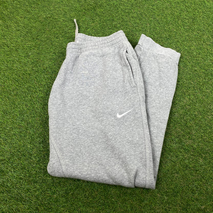 00s Nike Cotton Joggers Grey XL