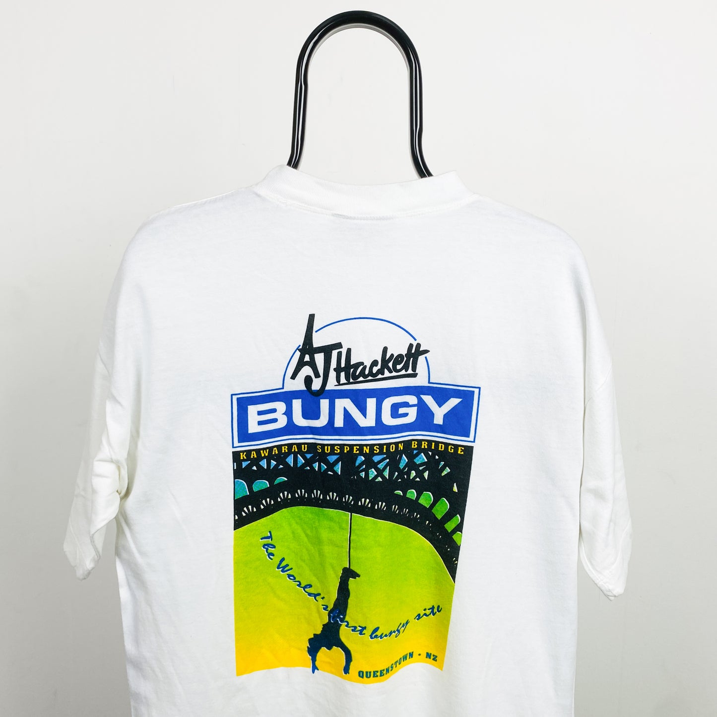 90s Bungy T-Shirt White Medium