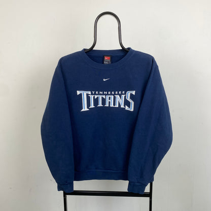 90s Nike Tennessee Titans Sweatshirt Blue XS
