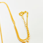 Retro Link Necklace Chain Gold