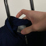 00s Nike Puffer Jacket Blue Large