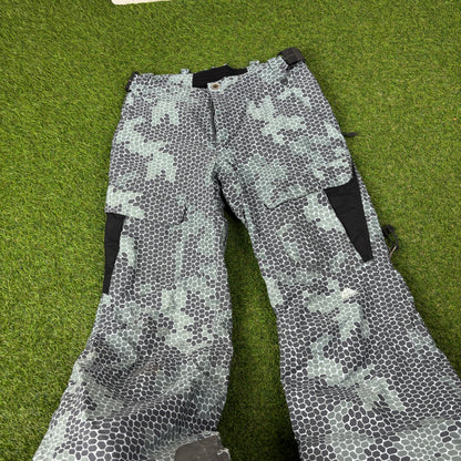 00s Nike ACG Salopettes Ski Trousers Joggers Blue Small