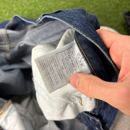 00s Carhartt Brandon Pant Denim Jeans Joggers Blue XL