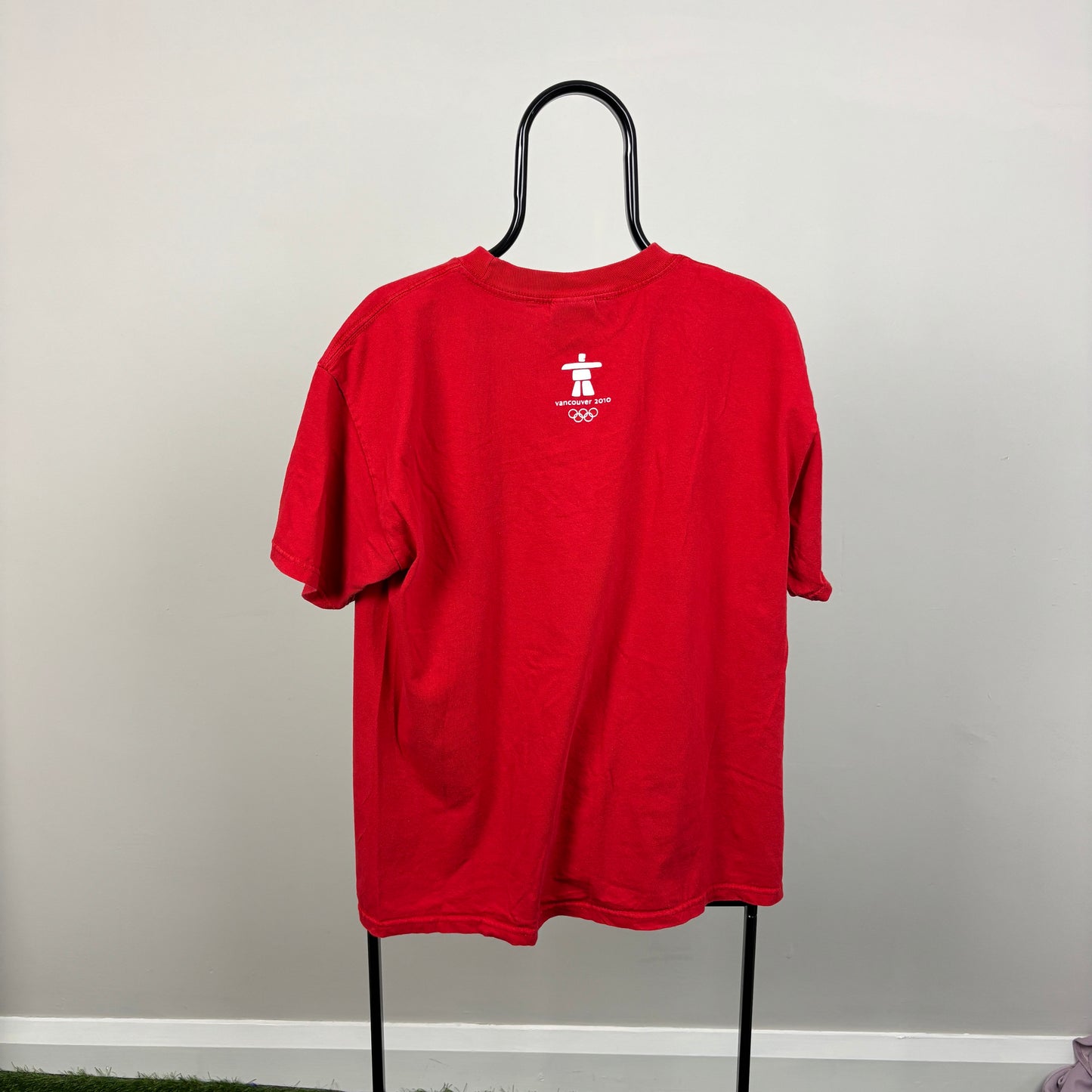 00s Nike Canada Ice Hockey T-Shirt Red Large