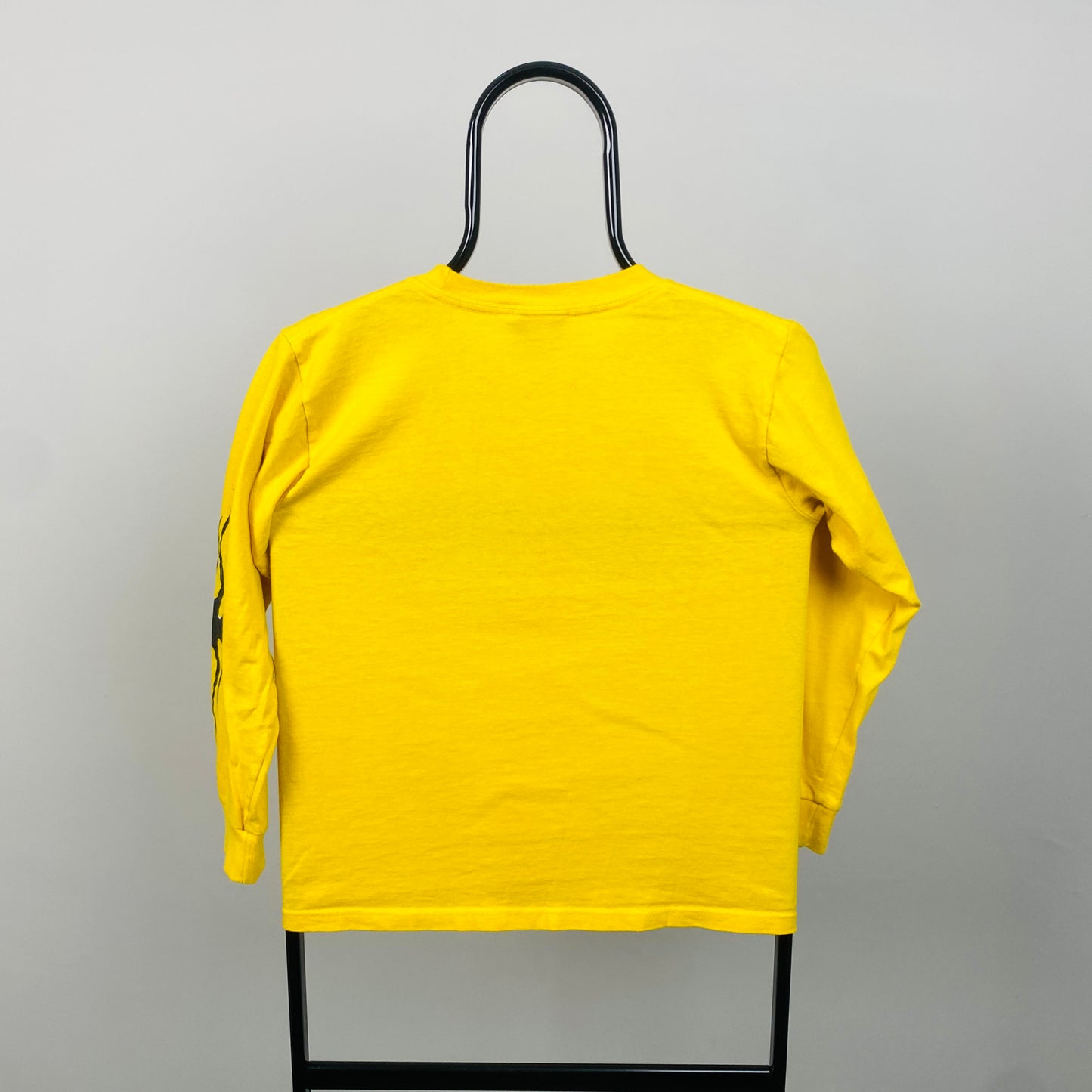 00s Nike Flame T-Shirt Yellow Small