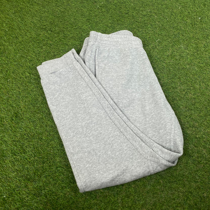 00s Nike Cotton Joggers Grey Medium