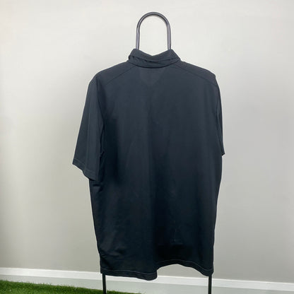 00s Nike Golf Polo Shirt T-Shirt Black XL