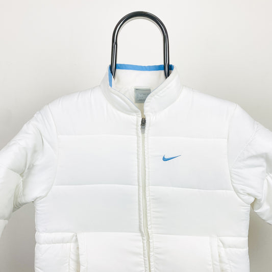 00s Nike Puffer Jacket White XS