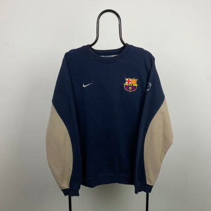 00s Nike Barcelona Sweatshirt Brown Large