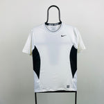 00s Nike Dri-Fit Gym T-Shirt White Small