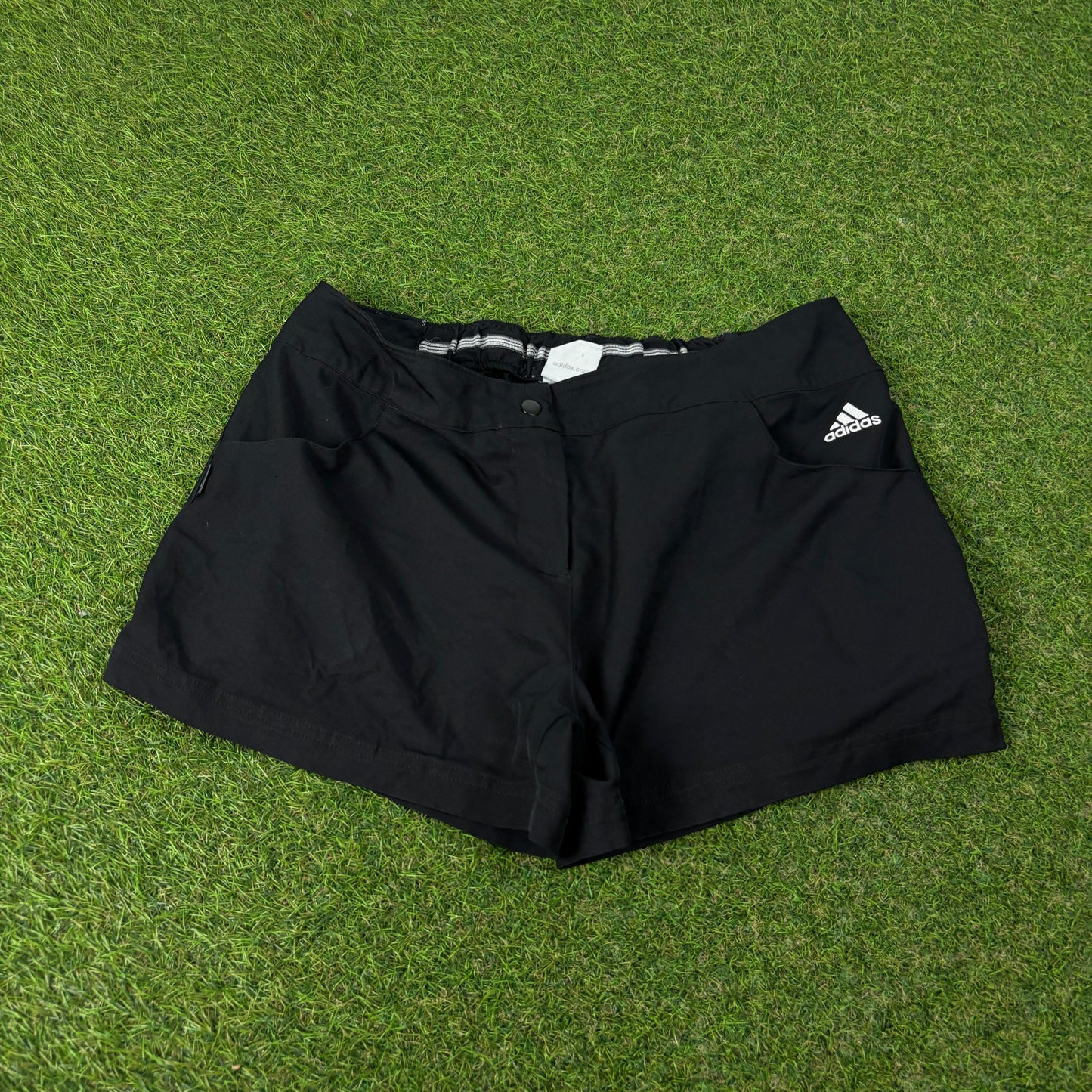 00s Adidas Running Shorts Black Medium
