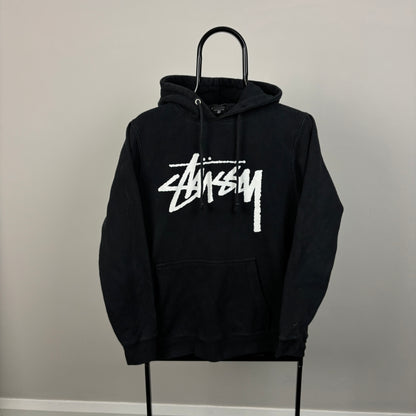 00s Stussy Hoodie Black Small