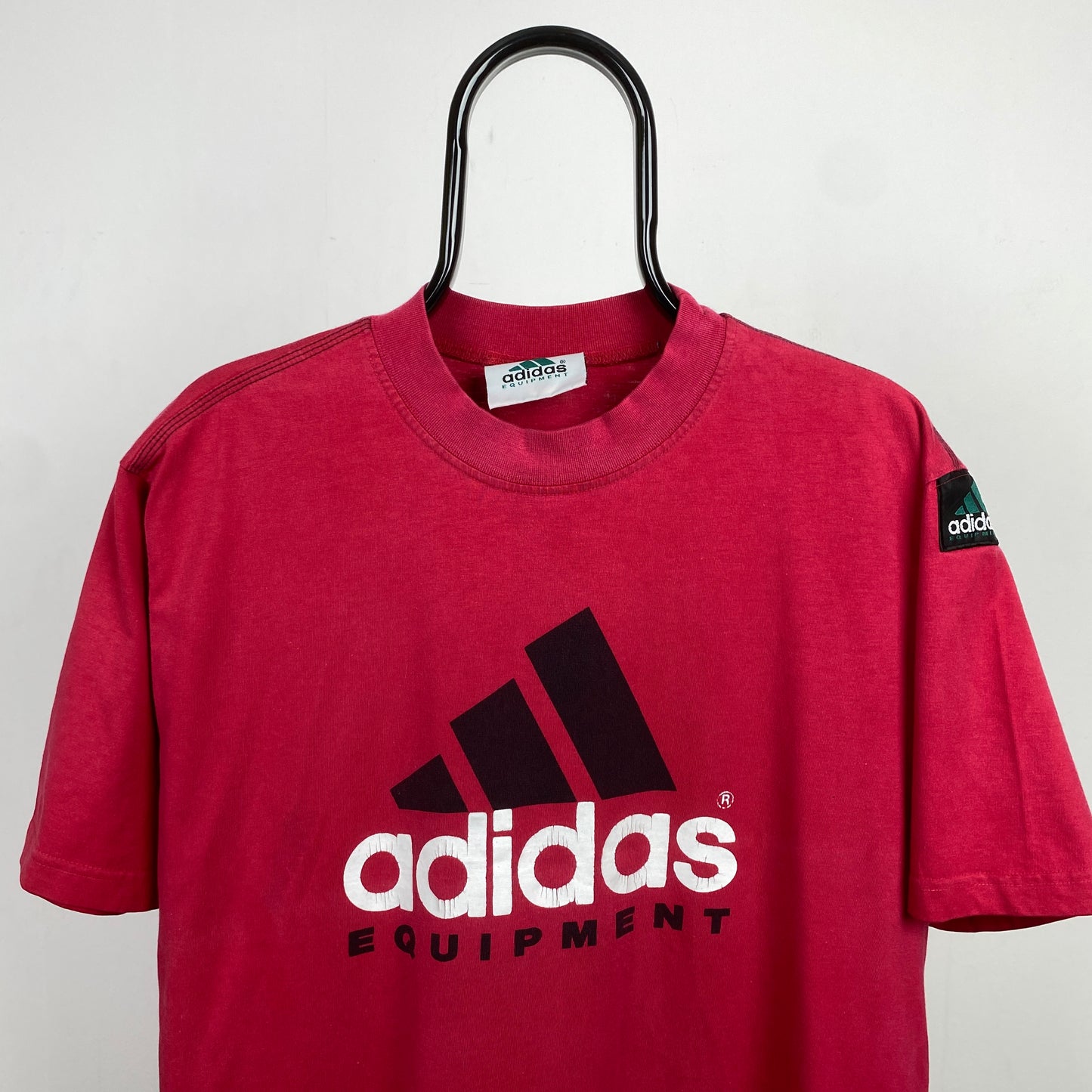 90s Adidas Equipment T-Shirt Red Large