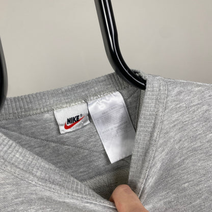 90s Nike Air Sweatshirt Grey Small