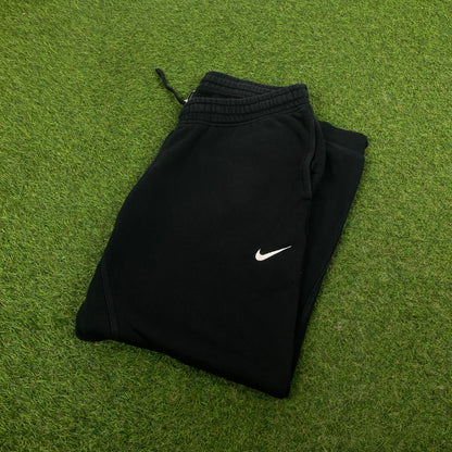 00s Nike Wide Leg Cotton Joggers Black XL