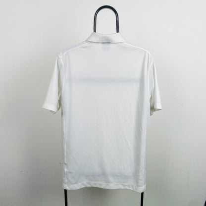 00s Nike Golf Polo Shirt T-Shirt White Medium