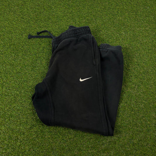 00s Nike Cotton Joggers Black Small