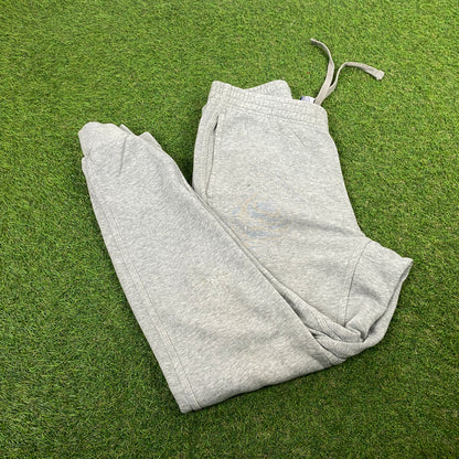 00s Nike Cotton Joggers Grey Small