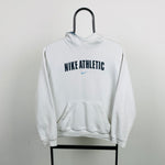 00s Nike Athletic Hoodie White XS