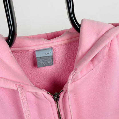 00s Nike Heavyweight Zip Hoodie Pink XL