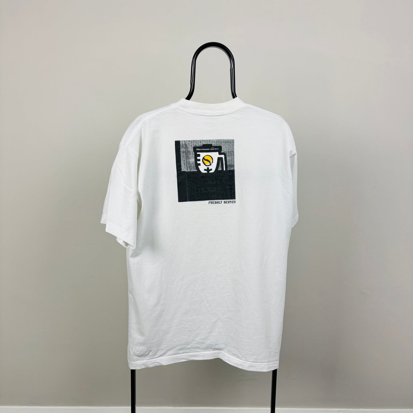 90s Nike Challenge Court T-Shirt White Medium