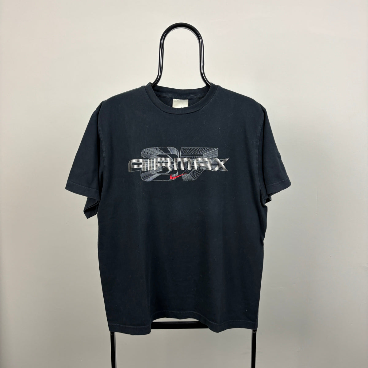 00s Nike Air Max T-Shirt Black Medium