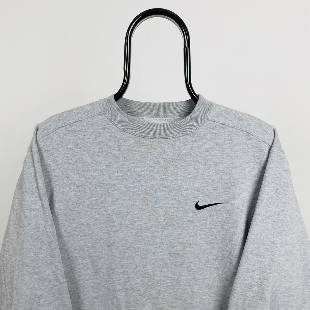 90s Nike Sweatshirt Grey XS