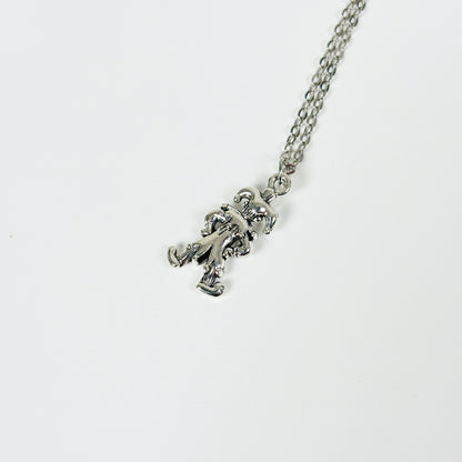Jester Charm Necklace .925 Silver