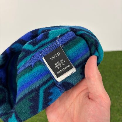 90s Patagonia Synchilla Fleece Beanie Hat Blue