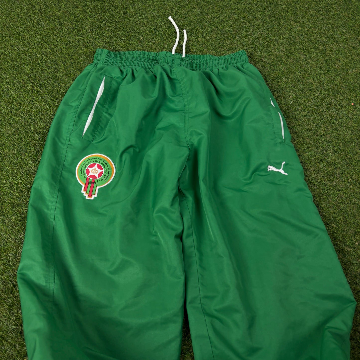 00s Puma Morocco Joggers Green Large