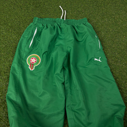 00s Puma Morocco Joggers Green Large