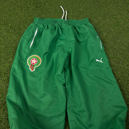 00s Puma Morocco Joggers Green Large