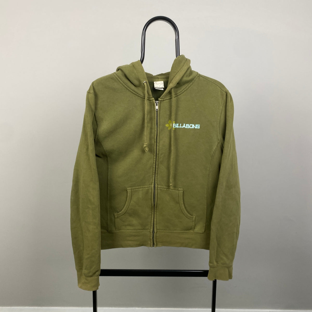 90s Billabong Hoodie Green Women’s Large