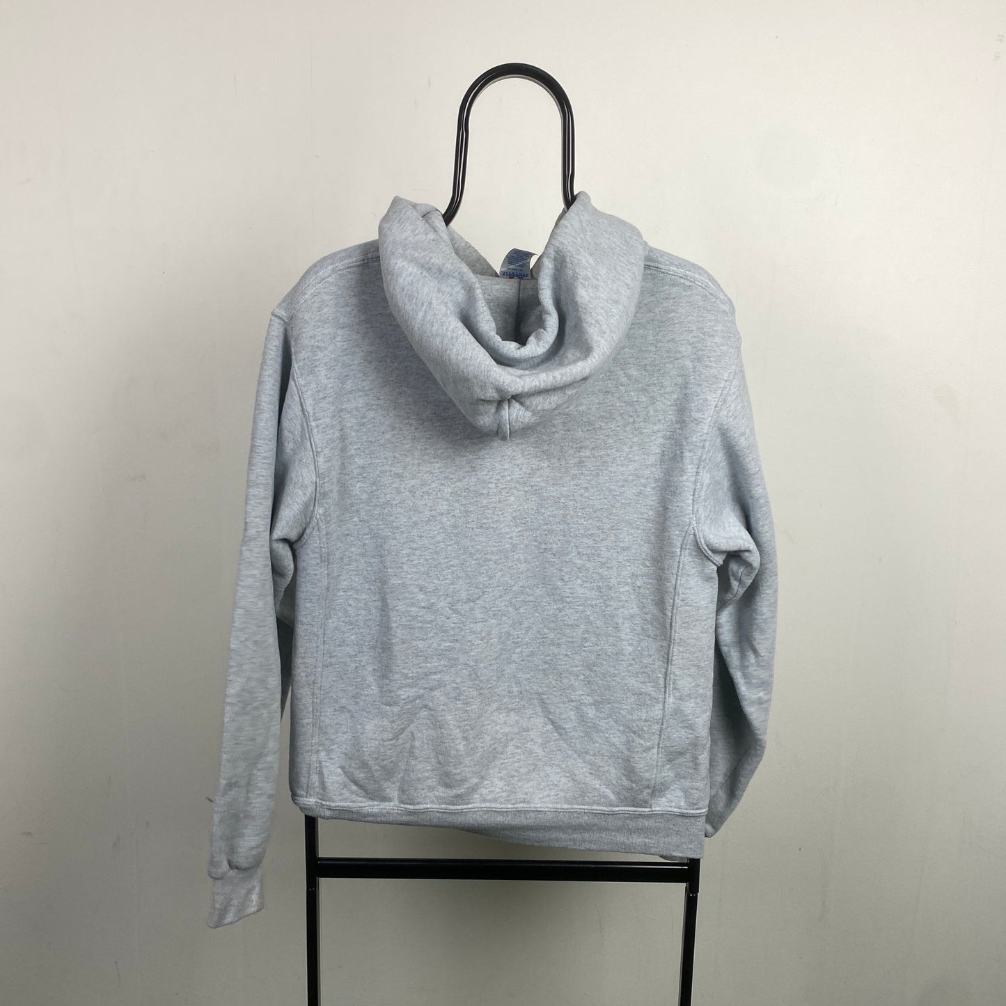 Retro Russell Athletic Hoodie Grey Small