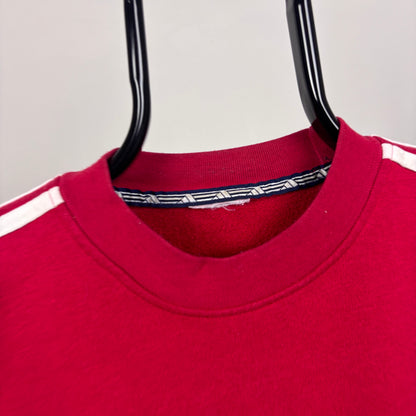 90s Adidas Sweatshirt Red XL