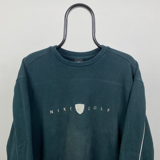 00s Nike Golf Sweatshirt Blue XL