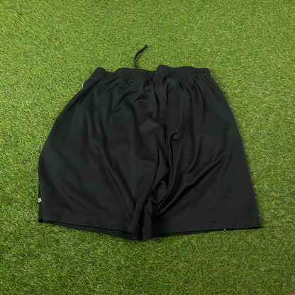 00s Adidas Football Shorts Black Large
