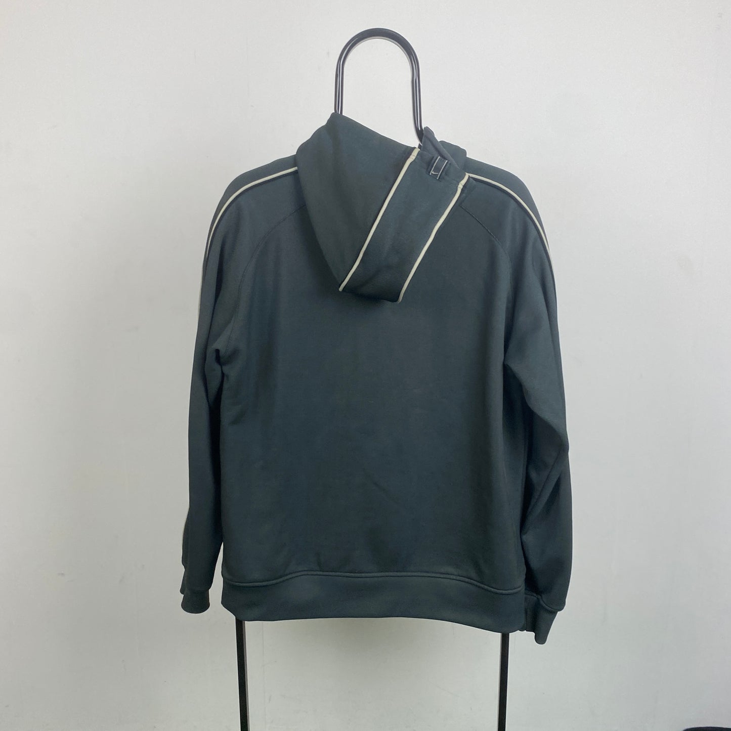 00s Nike Zip Hoodie Grey Medium