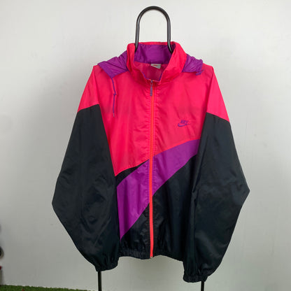 90s Nike Windbreaker Jacket Pink XL